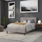 Flash Furniture Full Bedford, Headboard, Gray Fabric HG-HB1704-F-LG-GG - alternate 6